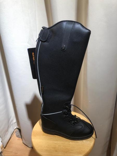 Winterstiefel Gr. 36 schwarz weiter Schaft